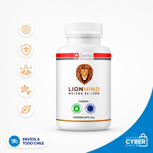 LionMind Suplemento con Melena de León