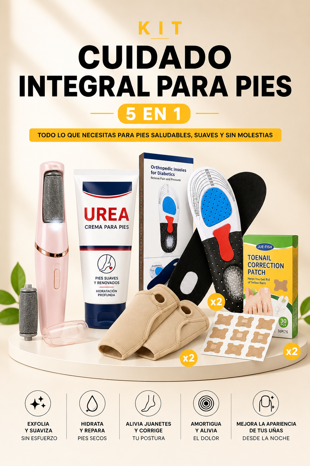 Kit Integral para el Cuidado de los Pies