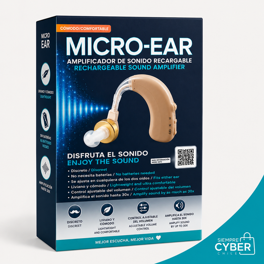 MicroEar Amplificador Auditivo x 2