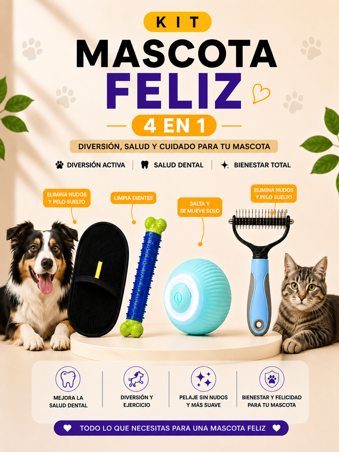 Kit Mascota Feliz